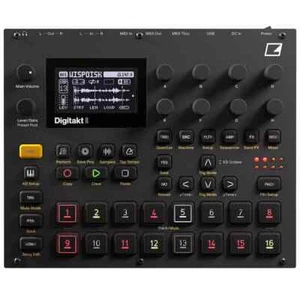 ELEKTRON DIGITAKT II campionatore drum machine sampler groove box per dj studio - Imagen 1 de 7