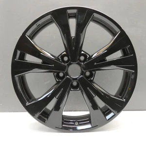 Llanta de aleación Nissan Qashqai J11 18" negra brillante HV03B-MB9 OEM X1 - Imagen 1 de 14