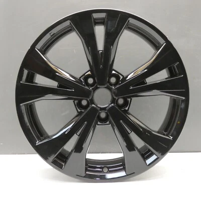 Llanta de aleación Nissan Qashqai J11 18" negra brillante HV03B-MB9 OEM X1 - Imagen 1 de 4