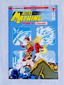 Máquina de Justicia con Elementales No. 4 de agosto de 1986 primera impresión cómic casi nuevo (9,4) - Imagen 1 de 8