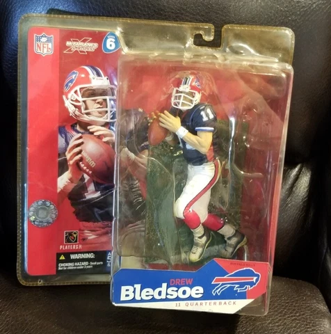 McFarlane Sports Picks NFL Football Series 6 Drew Bledsoe Buffalo Bills Cover