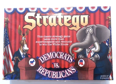 Stratego Board Game Democrats Vs Republicans Strategy Game 2008 - Factory Sealed - Image 1 of 4