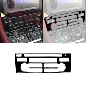 Gloss Black Central Control CD Panel Trim for Porsche 718 Boxster Cayman 2016-22 - Foto 1 di 10