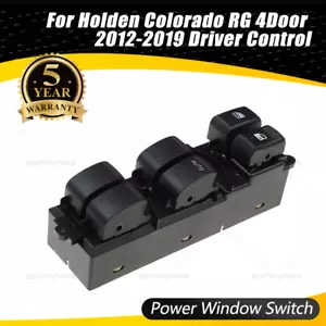 Power Master Window Switch for Holden Colorado RG 4 Door for Isuzu D-Max DMAX - Picture 1 of 14
