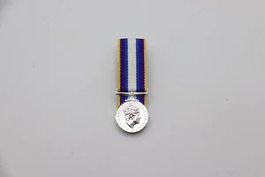 Grenzstreitkräfte und Einwanderungsbehörden Long Service Miniaturmedaille - Bild 1 von 5