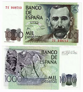 ESPAÑA 1000 pesetas 1979 con serie 7I Benito Perez Galdos - calidad S/C - Imagen 1 de 1