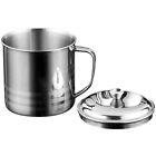  Travel Espresso Cup Coffee Mugs with Lid Stainless Steel Creative Water
