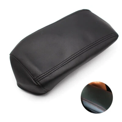 Черный кожаный чехол на подлокотник для Nissan Qashqai 2008-2013 2014 2015 2016 2017 - Изображение 1 из 4