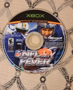 NFL Fever 2003 (Microsoft Xbox, 2002) - DISC & MANUAL ONLY - Picture 1 of 2