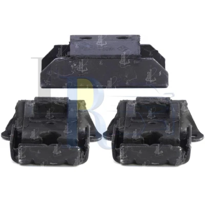 3pcs Motor Trans Mount Kit For Chevrolet C10 Pickup 5.7L 350 Eng 1969-1971 1972 - Image 1 of 4
