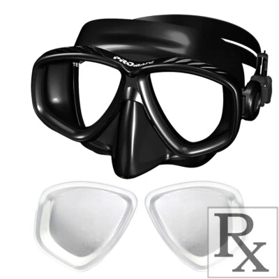 Promate Pro-Viewer RX Prescription Optical Scuba Dive Snorkel Purge Mask