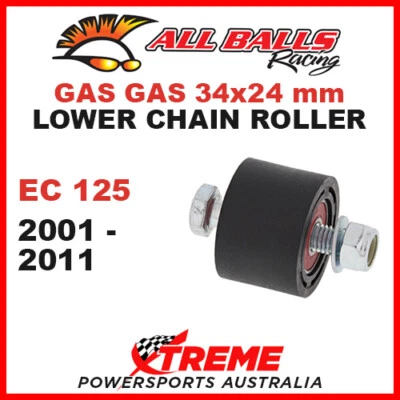 79-5008 Gas Gas EC125 2001-2011 Lower Chain Roller Kit w/ Inner Bearing - Image 1 of 2