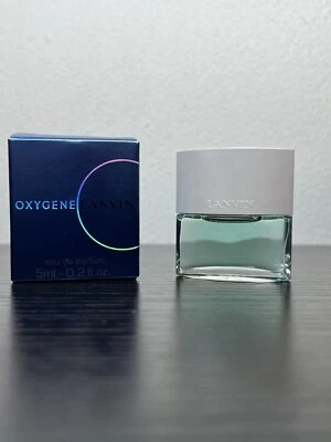 OXYGENE by Lanvin 5 ml/ 0.2 oz Eau de Parfum Miniature NIB - Image 1 of 3