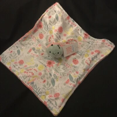 Mini Manta Insectos Floral Rosa Coral Carters Just One You Lady Bug Baby Lovey Foto 1 de 4