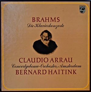 BRAHMS: Die Klavierkonzerte (Piano Concertos)-NM1970 2LP BOX ARRAU/HAITINK IMP - Picture 1 of 1