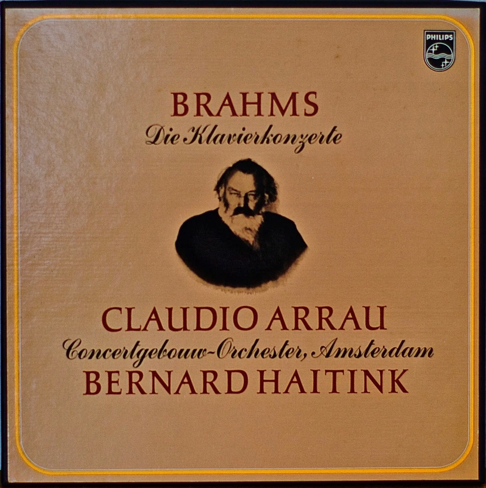BRAHMS: Die Klavierkonzerte (Piano Concertos)-NM1970 2LP BOX ARRAU/HAITINK IMP - Image 1 of 1