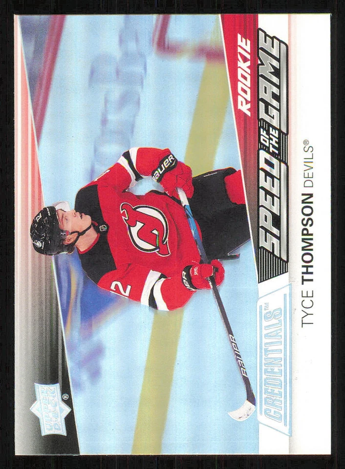 2021-22 Upper Deck Credentials Speed of the Game Rookies #SGR21 Tyce Thompson - Image 1 of 2