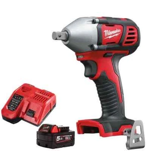 Milwaukee M18BIW12-0 18V 1/2 pulgada Llave de Impacto + 1 x 5.0Ah Batería y Cargador Rápido - Imagen 1 de 1