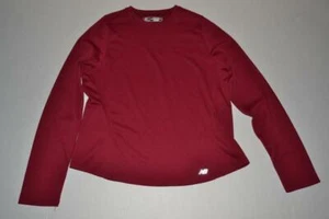 NEW BALANCE WORKOUT FITNESS ROTES DRY FIT SHIRT DAMEN GRÖSSE SMALL S - Bild 1 von 5