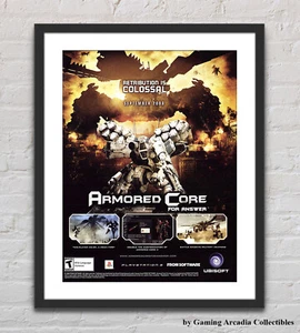 Armored Core For Answer PS3 Glossy Promo Ad Poster Unframed G4668 - Picture 1 of 6