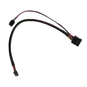 Dual SATA 15P SSD Optical Drive Power Cable 18AWG for DELL 3653 3650 3655 - Picture 1 of 4