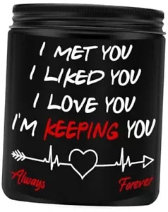Valentines Day Gifts for Him Her, Anniversary Birthday Gifts for Men Women,  - Picture 1 of 8