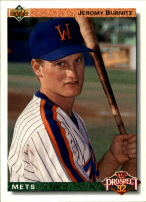 1992 Upper Deck #65 Jeromy Burnitz - NM - Image 1 of 2