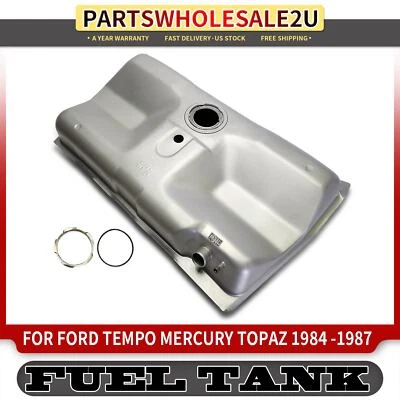 Tanque de combustible de 15 galones para Ford Tempo Mercury Topaz 1984 1985 1986 1987 2,0 L 2,3 L Foto 1 de 4