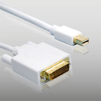 3m mini Displayport auf DVI Kabel 1080p FULL HD mini Display Port zu DVI für Mac - Bild 1 von 2