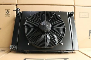 Radiador Holden Commodore VL-VS V8 FENIX serie sigilosa manual y ventilador de columna de 16 - Imagen 1 de 8