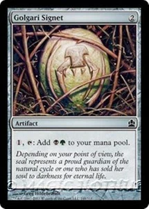 MTG - GOLGARI SIGNET - Commander 2011 (C) - Foto 1 di 1