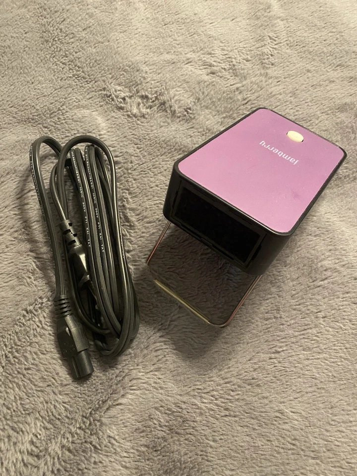 Jamberry Calentador de Uñas Secador Púrpura Negro Mini Ventilador Calefacción Manicura Funciona Usado en Excelente Condición Foto 1 de 1