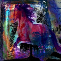 Art Wassily Kandinsky Ceramic Mural Backsplash Bath Horse Tile #678 Art Wassily Kandinsky Ceramic Mural Backsplash Bath Horse Tile #678