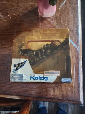 Figura de acción McFarlane NHL Hockey Serie 3 Olaf Kolzig Washington Capitals  Foto 1 de 4