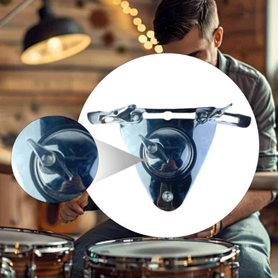 Tom Drum Suspension Rim Mount Hochleistungs Einziehbares Metall Einstellbar - Bild 1 von 4