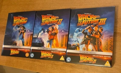 Back to the Future Steelbook Collector's Edition [12] 1, 2 + 3 4K UHD Box Set - Image 1 of 4