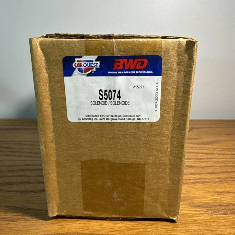 Solenoide de arranque BWD S5074 1990-1994 7,3 L diésel estándar SS-331 Foto 1 de 4