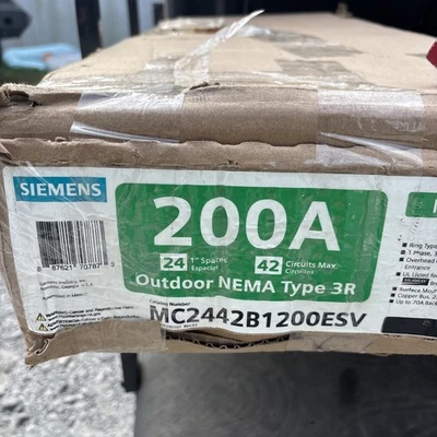 Siemens MC2442B1200ESV Other Load Centers/Meters/Electrical Enclosures - Image 1 of 4