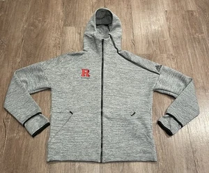 Rutgers Scarlet Knights Baseball Team Issued Adidas Jacket Men’s L NCAA BIG 10 - Picture 1 of 8