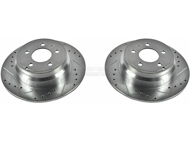 Juego de rotor de freno trasero para 94-04 Volvo 850 C70 S70 V70 tracción delantera FP21J4 Foto 1 de 1