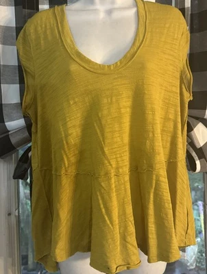 Camisa Blusa Mujer We The Free Manga Gorra Talla Pequeña Talla S Free People Foto 1 de 4