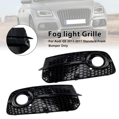 Front Bumper Fog Light Grill Grille 8R0807681M Fit Audi Q5 2013-17 AU AU - image 1 of 4
