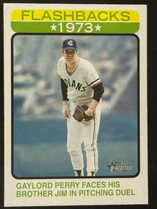 2022 Topps Heritage Flashbacks #BF-8 Gaylord Perry - Bild 1 von 2