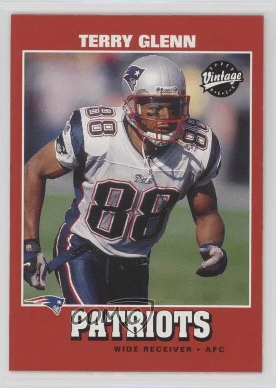 2001 Upper Deck Vintage Terry Glenn #98 - Image 1 of 2