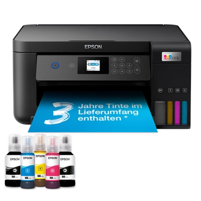 Epson Drucker EcoTank ET-2850, 3-in-1 Multifunktionsgerät WLAN - Bild 1 von 4
