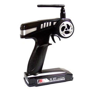 FLYSKY RC Model FS-GT2 2ch 2.4GHz R/C Hobby Silver Transmitter & Receiver TS904 - Picture 1 of 5