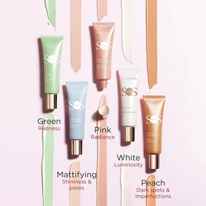NEW Clarins SOS Primer Boosts Radiance Preps & Hydrates 1 OZ Choose Color - Picture 1 of 10