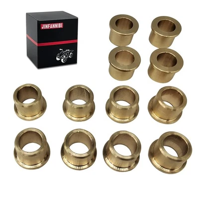 12pcs Solid Bush A-Arm Bushings Bronze kit For Yamaha Banshee 350 Blaster 200 Foto 1 de 4
