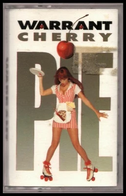 1990 WARRANT Cherry Pie Cassette CBS Records, Inc. Rock Music - Image 1 of 2