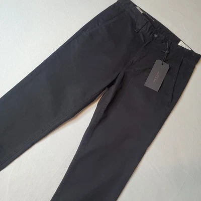 Rag & Bone Men's Size 29X33 Fit 2 Classic Chino Pant Black - Image 1 of 4